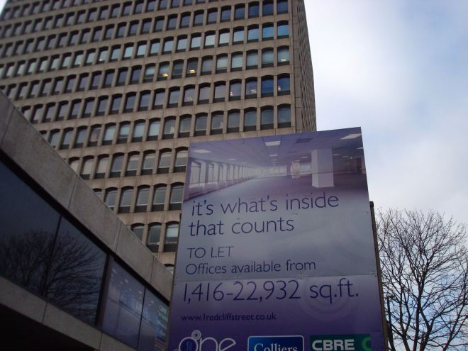 our building looks kinda crappy, but move in anyway