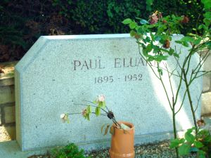 Paul Éluard, who did not write sf, but whose poetry collection Capitale de la douleur features heavily in Godard's Alphaville.