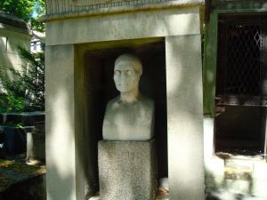 The graves of François Marie Charles Fourier and of