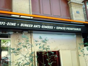 ...a bunker anti-zombies.